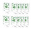 10 Pack Double Sided Photo Frames,Vertical 4x6 Sign Holders,Wedding Table Numbers (White) 1