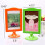 10 Pack Double Sided Photo Frames,Vertical 4x6 Sign Holders,Wedding Table Numbers (White) 4