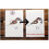 10 Pack Double Sided Photo Frames,Vertical 4x6 Sign Holders,Wedding Table Numbers (White) 5