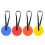 Football Target Plate Set 4 Adjustable Discs for Accurate Marking During Training 1