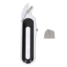 Mini-Tragbare Schere, kabellose elektrische Schere mit Metallklingen und dualem Netzteil für Teppiche, Gummi, Verpackungsmaterial, Papier und Stoffe