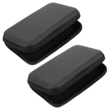 Sanitary Napkin Storage Bag Two Pack Travel Case For Women Electronics Organizer Pockets