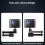 Foldable Projector Wall Mount Universal Adjustable Ceiling Mount Bracket, Compatible With Most Projectors 3