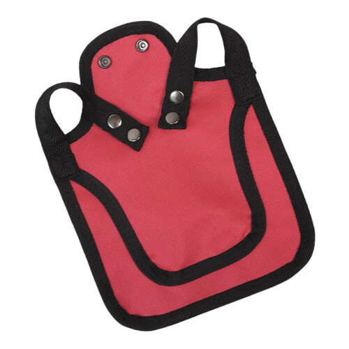 Chicken Saddle For Hens Adjustable Straps Poultry Vest Jacket Hen Protector Red
