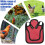 Chicken Saddle For Hens Adjustable Straps Poultry Vest Jacket Hen Protector Red 3