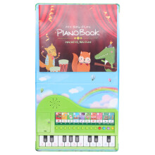 Piano Toy Book with Lights & Recording for Toddlers 3+ Kids Gift