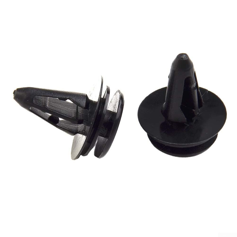 Plastic Boot Load Cover Parcel Shelf String Cord Clips Retainer Fasteners For Zs 2017 For Mg3 2018 Black 9189345446207