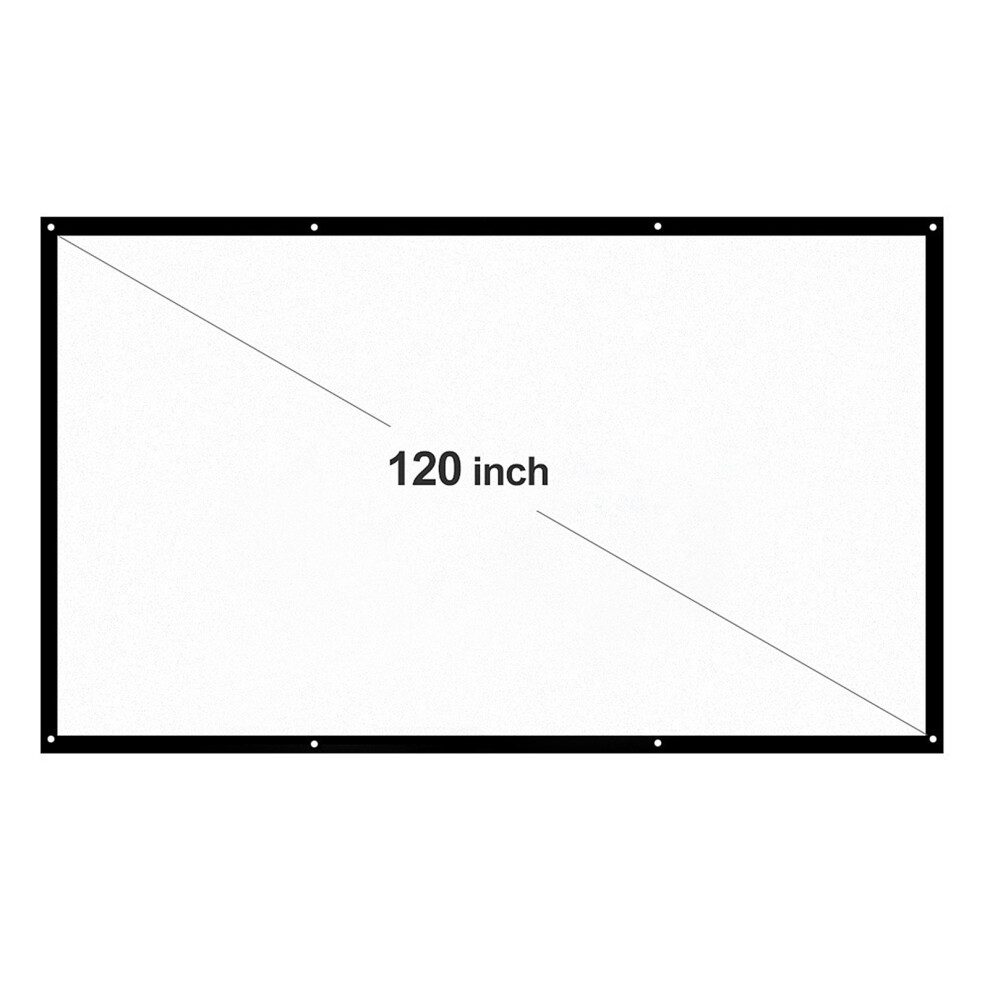 120 Zoll 16:9 Projektorleinwand, Tragbar, 7592057640092