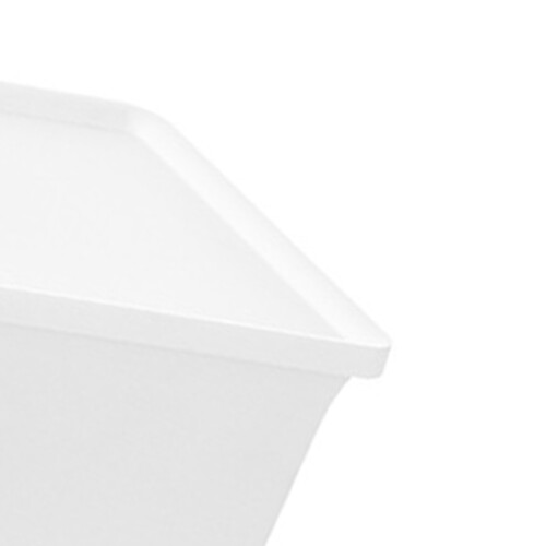 Plastic Laundry Powder Container with Cover, Dustproof Storage Box, 110g