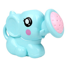Kids Watering Can Elephant Shape Colorful Garden Tool with Ergonomic Handle for Toddlers