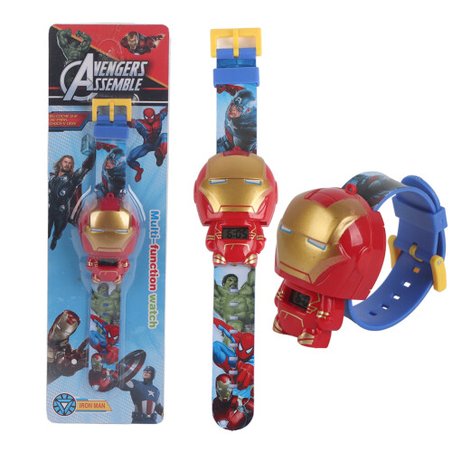 Kids Cartoon Learning Watch - Retractable, Deformable, for Ages 3+ 1