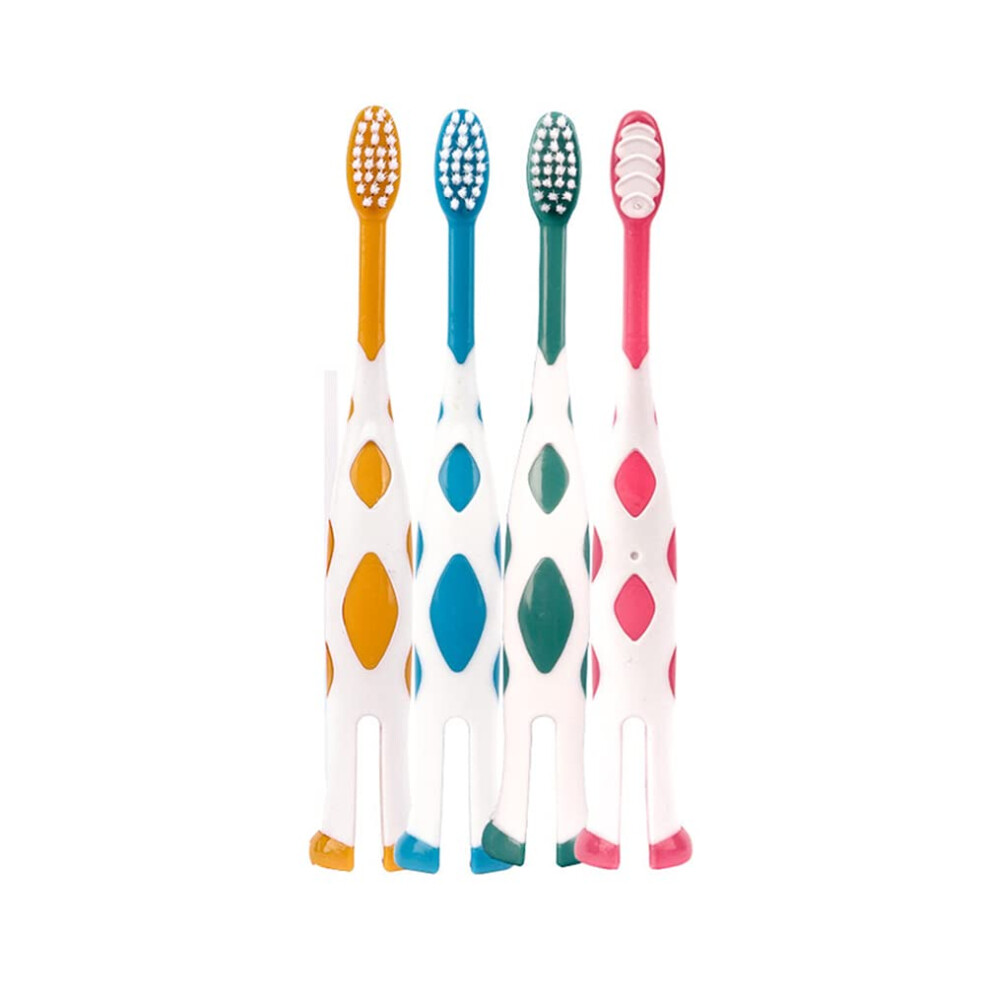 Kids Toothbrushes Manual Toothbrush For 23 And 35 Years Soft Bristles For Boys And Girls 4 Pack