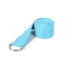 Adjustable Exercise Bands For Men Resistance Stretch Band Metal DRing Yoga And Flexibility Training