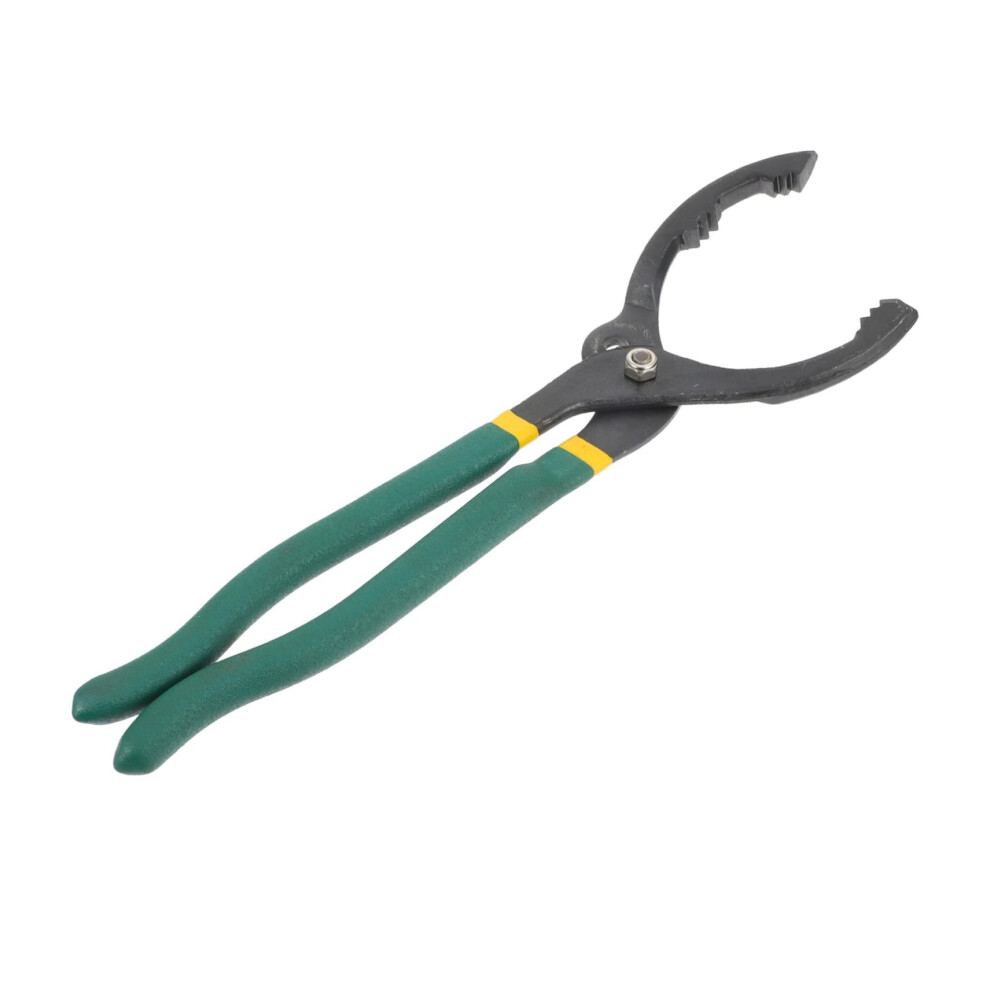Oil Filter Removal Wrench Pliers For Engine Oil Change Tool, Metal Construction, Non Slip Grip, Compact Size 9382693961457