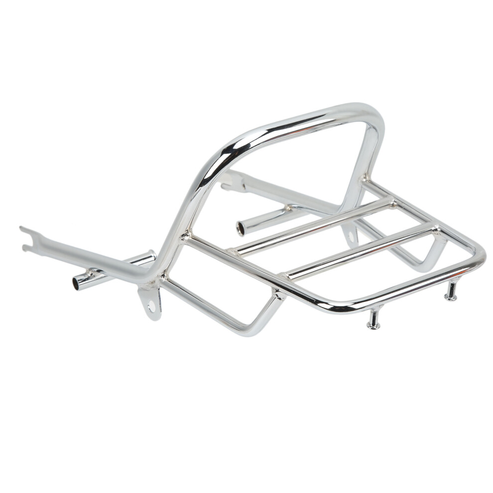 Motorcycle Rear Carrier For Dax St70 Ct70 With Chrome Finish 7891374536799