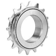 16T Steel Bike Freewheel Silver 34mm Rust-Resistant Durable