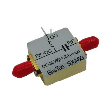 Antenna Feed Box DC Blocking Coaxial Feed 1M6GHz Low Insertion Loss BiasT Compatible