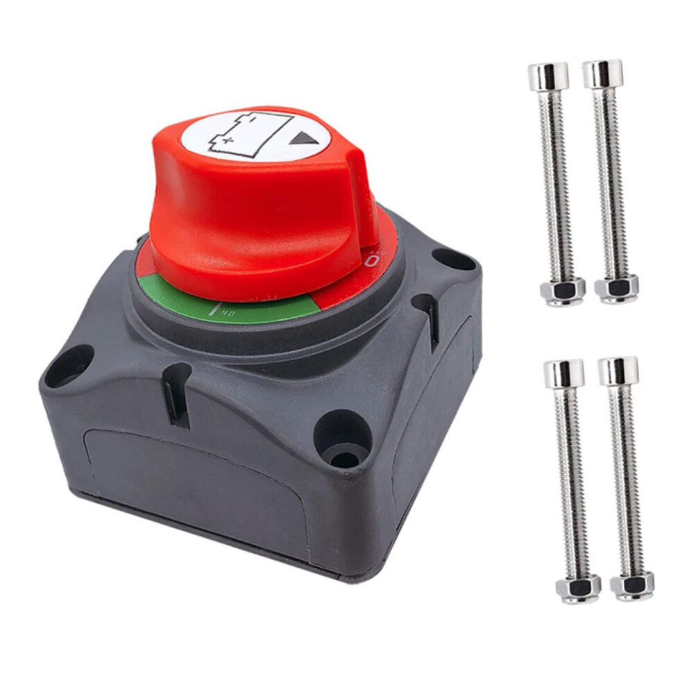 Heavy Duty Battery Disconnect Switch With Copper Terminals For Rv Boat Car Utv Â Overcurrent Protection 9347817367386