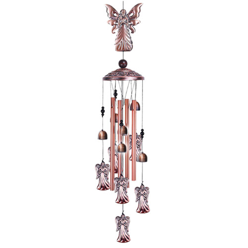 Carillons éoliens multi-tubes en fer forgé vintage pour