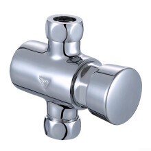 Brass Chrome Automatic Shut Off Shower Valve with Timer, Water Saving for Traffic Areas