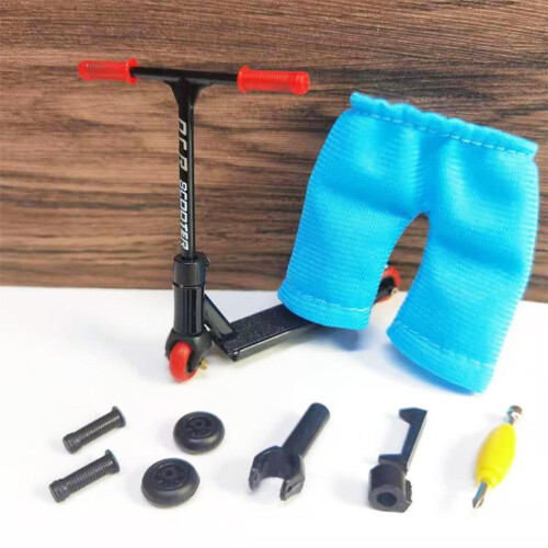 Mini Alloy Finger Scooter Model Set – Interactive Sensory Finger Toy Kit 1