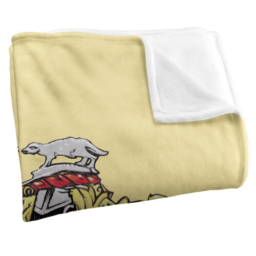 Harry Potter Harry Potter Hufflepuff Stitched Crest Blanket 1