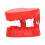 Shock-Resistant Red Denture Drill Holder 28 Bit Slots with Magnet 1