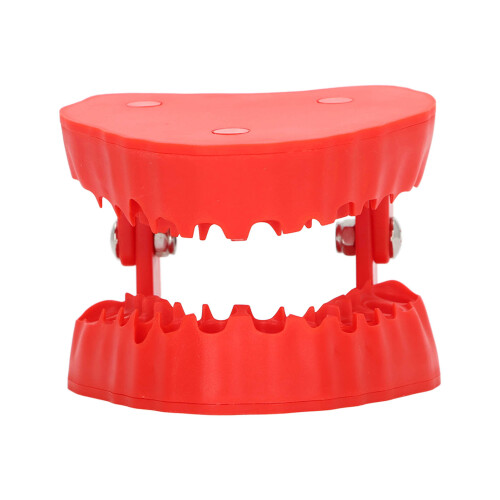Shock-Resistant Red Denture Drill Holder 28 Bit Slots with Magnet 1