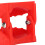 Shock-Resistant Red Denture Drill Holder 28 Bit Slots with Magnet 4