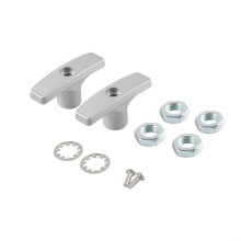 RV Waste Valve Handle Replacement Kit With Tube Extension Direct Fit For RV Waste Valve System