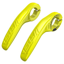 Adjustable Grip Design Lightweight Bicycle Handles For Mountain And Road Cyclists Fluorescent Yellow