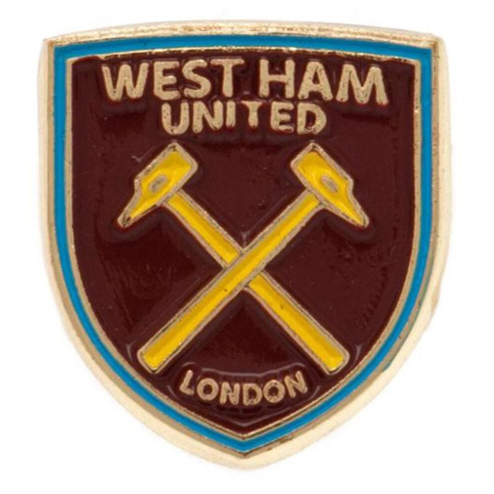 West Ham United Fc Crest Badge - Brown/White - Image 3
