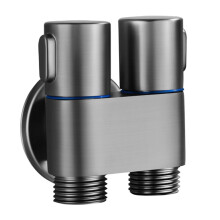 Brass 3way Filling Wall Mount TwoOutlet Toilet Faucet Bidet Sprayer For Bathroom Accessories