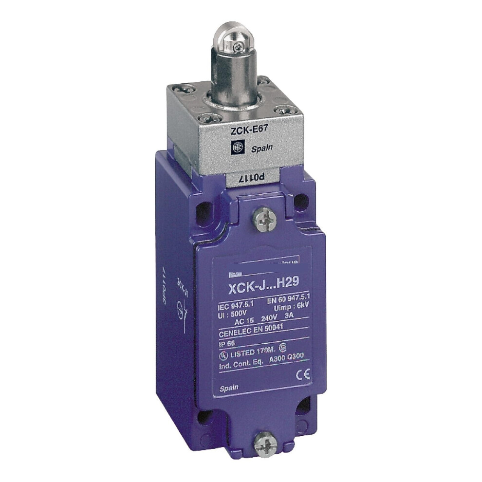Limit Switch Xckj167 Steel Roller Plunger Precision 1Nc 1No For Industrial Use 9426802735062