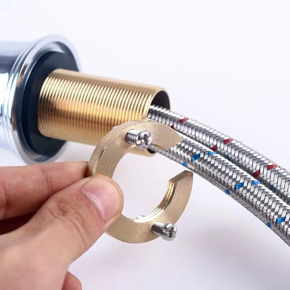 Pipeline Anti Loosening Nut Fastener Kitchen And Bath Plumbing 1/23/4 In Stainless Steel Pvc Cpvc Pex Compatible 9426802735147