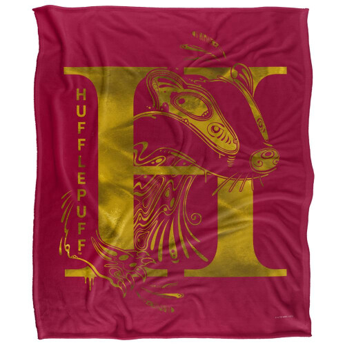 Harry Potter Harry Potter Hufflepuff Abstract Blanket