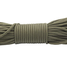 Paracord 4mm 100ft 550 Paracord Parachute Cord Mil Spec Lanyard Rope For Hiking Camping Army Green 100 Feet