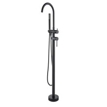 Exquisite Bathroom Faucet  Shower Set With Smooth Water Flow, Hot And Cold Water Mixer, Nickel B Finish