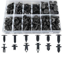 240 Pezzi di Clip per Paraurti, Clip per Auto, Rivetti In Plastica, Elementi di Fissaggio, Kit di Fissaggio A Pressione per  per  per  per