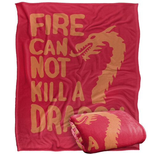 Game of Thrones Game Of Thrones Fire Cannot Kill A Dragon Blanket 2