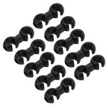 10PCS Fahrrad Bremse Kabel S Clips Schnalle