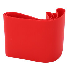80mm PVC Fahrradfelgenband für 20-Zoll-Reifen – Rot, Pannenfeste Schutzfolie