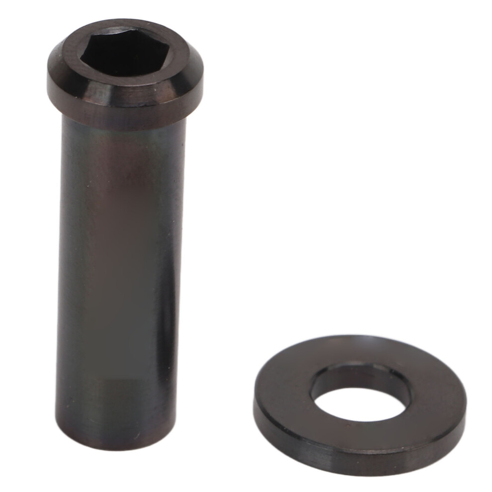 Titanium Alloy Bike C Clamp Fixed Nuts M6x25mm Black Lightweight 9431382176419