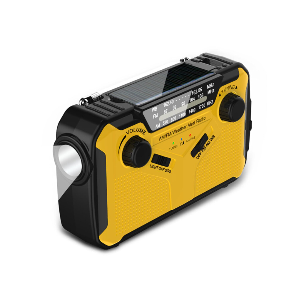 Solar Hand Crank Emergencies Radio Portable Shortwave Radio 2500Mah Rechargeable Battery Noaa Weather Alerts Us Version 9426802736342