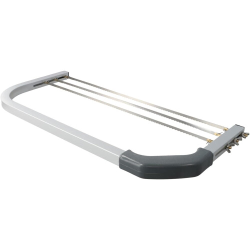 Cake Leveler 3Blade Adjustable Height Wires Layer Cake Measuring Guide For Even Layers 2