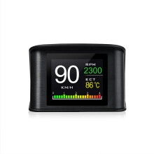 Smart Gauge Car HUD HeadUp Display With Adjustable Bracket Intelligent LCD Instrument Compatible Vehicles