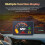 P16 Car OBD HUD OBD2   Display Car Projector Digital Speedometer Water Temp Speed Security 4