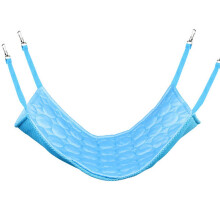 Small Animal Cooling Bed SelfCooling Pad 13x13 Inch Blue Hanging Hammock For Ferret Guinea Pig Rabbit Hamster