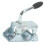 Galvanized Iron Trailer Jack Wheel Clamp - 48mm Diameter Fitment 6