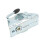 Galvanized Iron Trailer Jack Wheel Clamp - 48mm Diameter Fitment 13